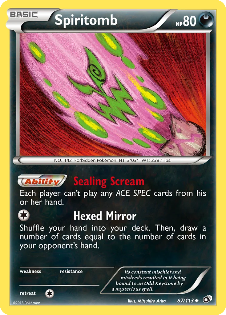 Spiritomb · Legendary Treasures