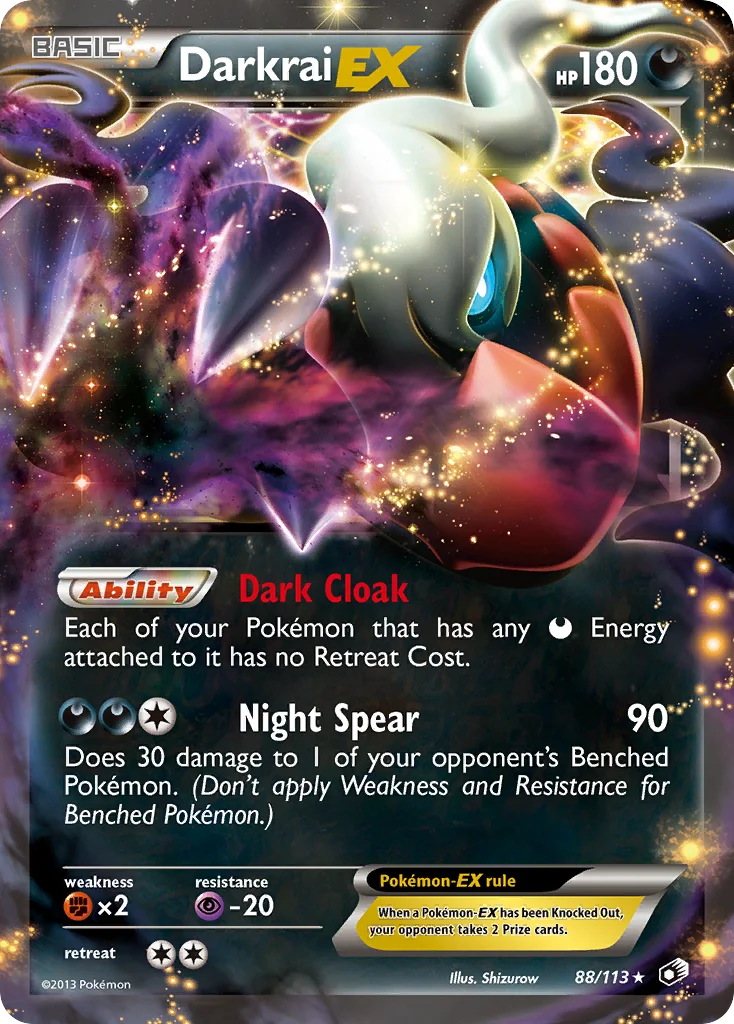 Darkrai-EX · Legendary Treasures