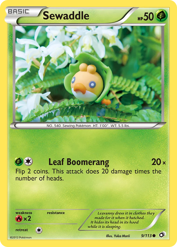 Sewaddle · Legendary Treasures