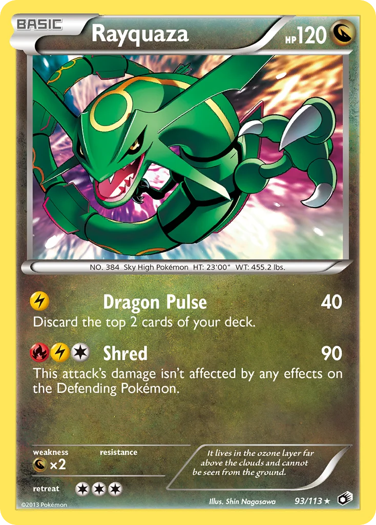 Rayquaza · Legendary Treasures