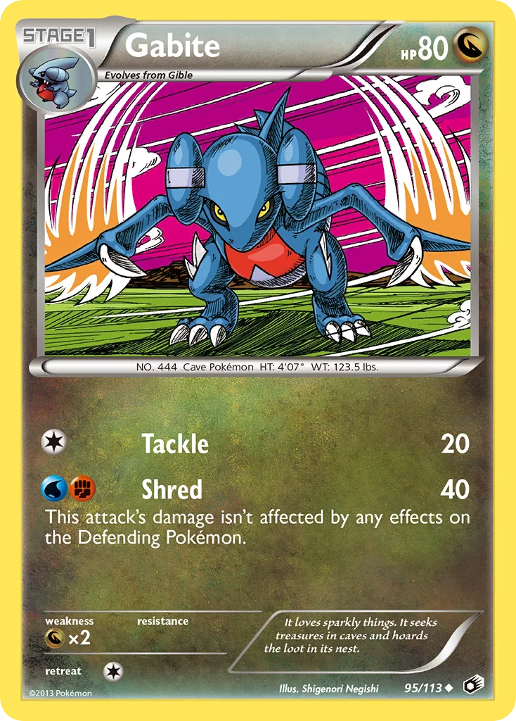 Gabite · Legendary Treasures
