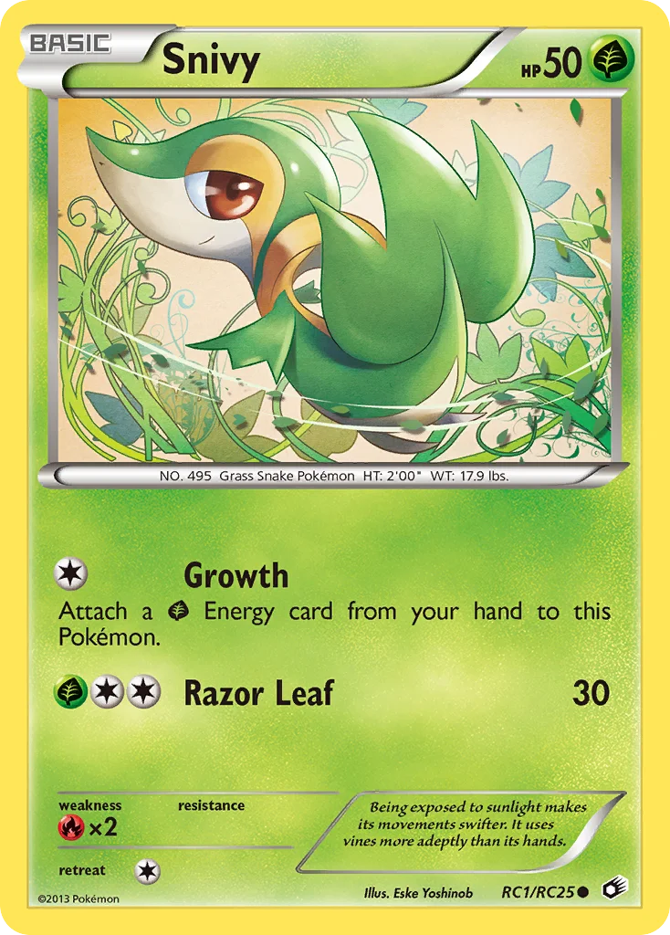 Snivy · Legendary Treasures