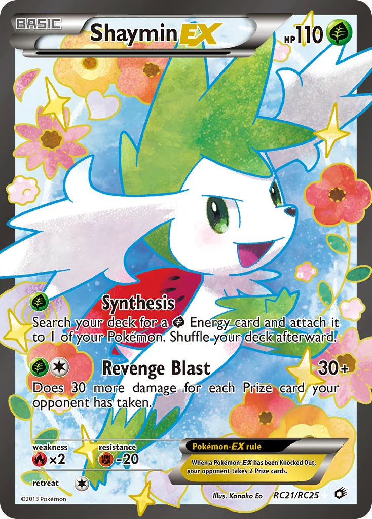 Shaymin-EX · Legendary Treasures