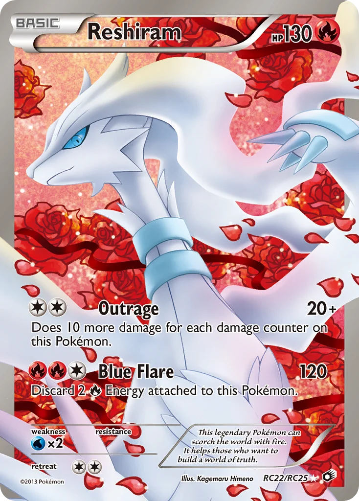 Reshiram · Legendary Treasures