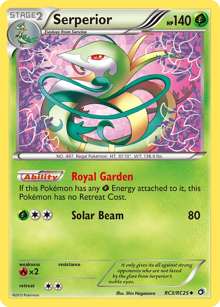 Serperior · Legendary Treasures