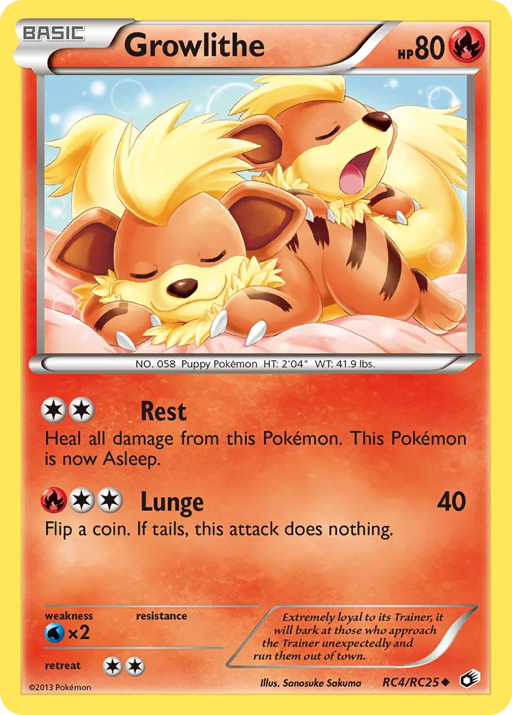 Growlithe · Legendary Treasures
