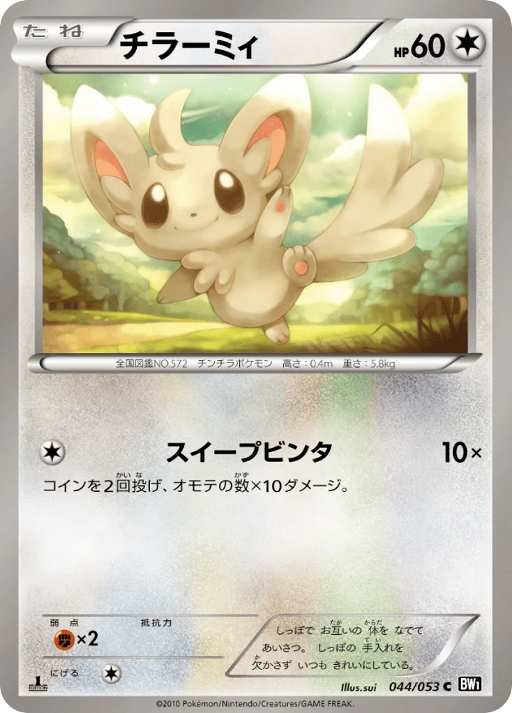 Minccino · Black Collection