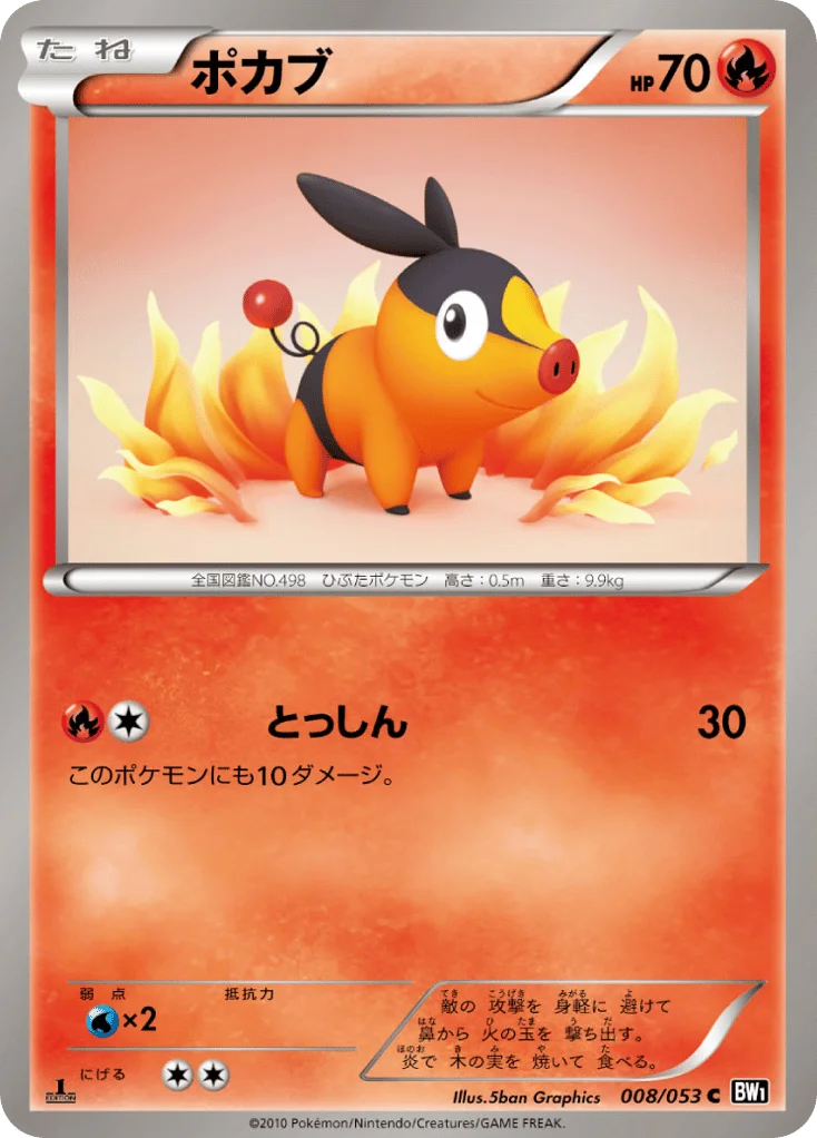 Tepig · Black Collection