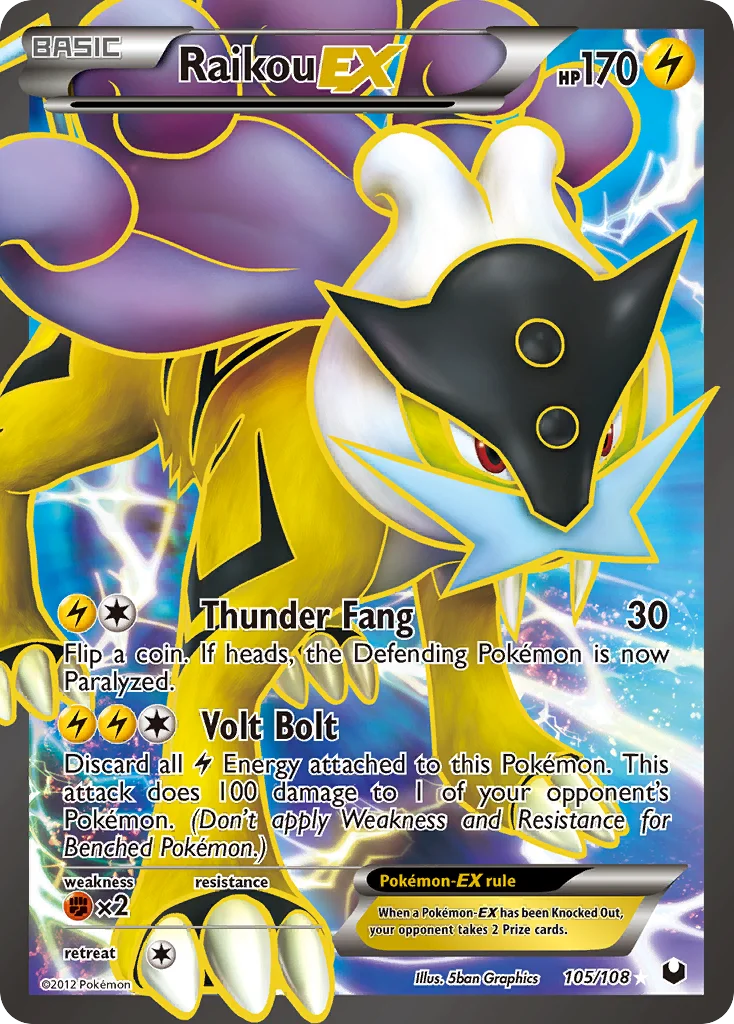 Raikou-EX · Dark Explorers
