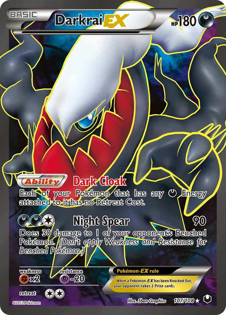 Darkrai-EX · Dark Explorers