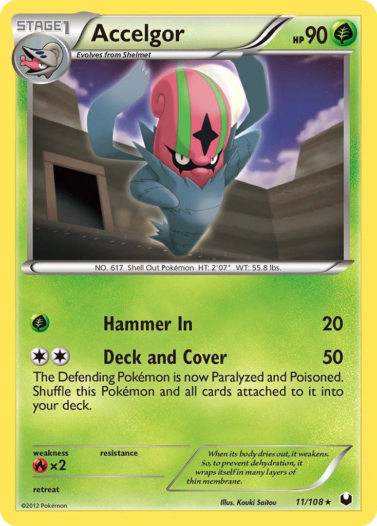 Accelgor · Dark Explorers
