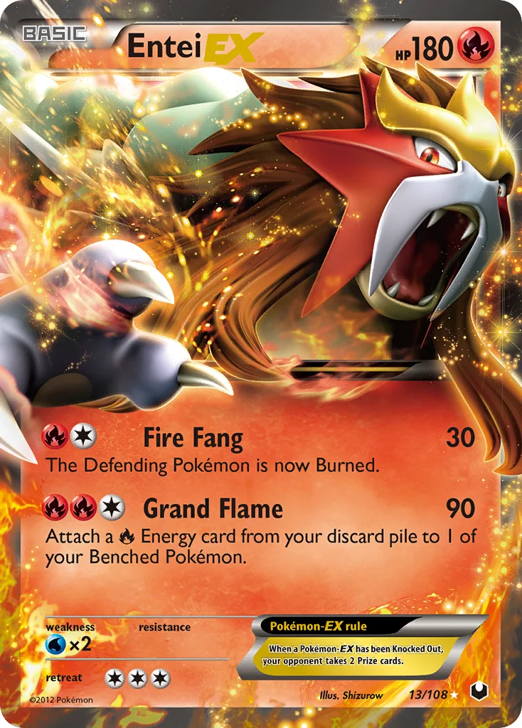 Entei-EX · Dark Explorers
