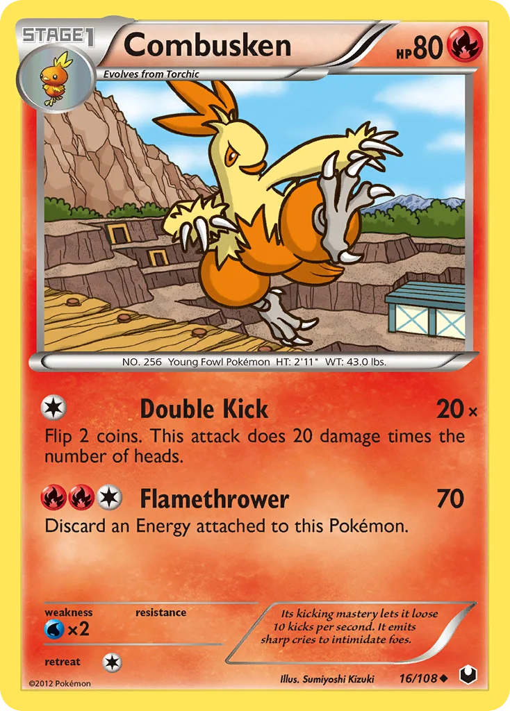 Combusken · Dark Explorers