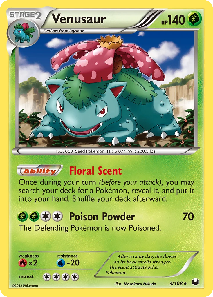 Venusaur · Dark Explorers