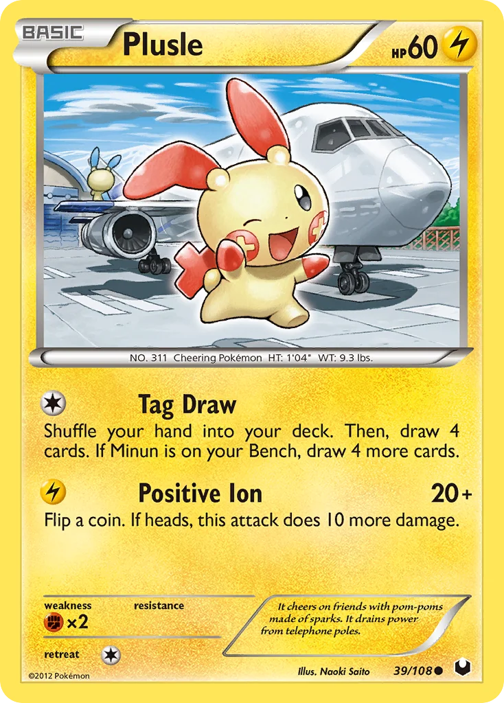Plusle · Dark Explorers