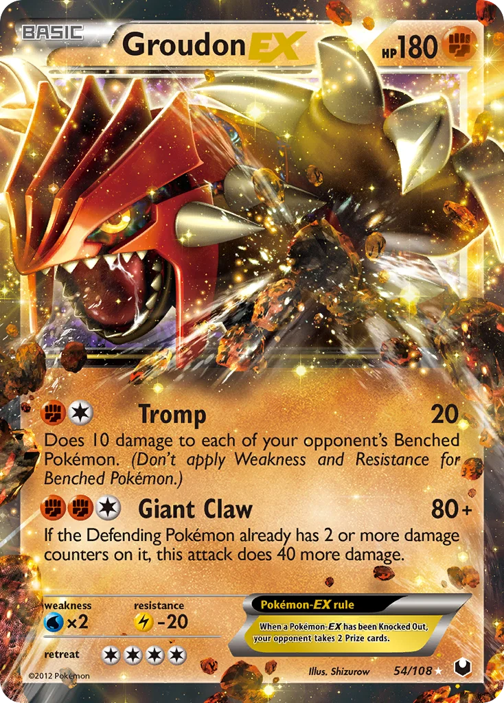 Groudon-EX · Dark Explorers