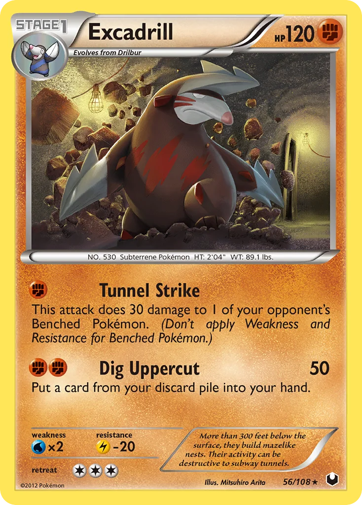 Excadrill · Dark Explorers