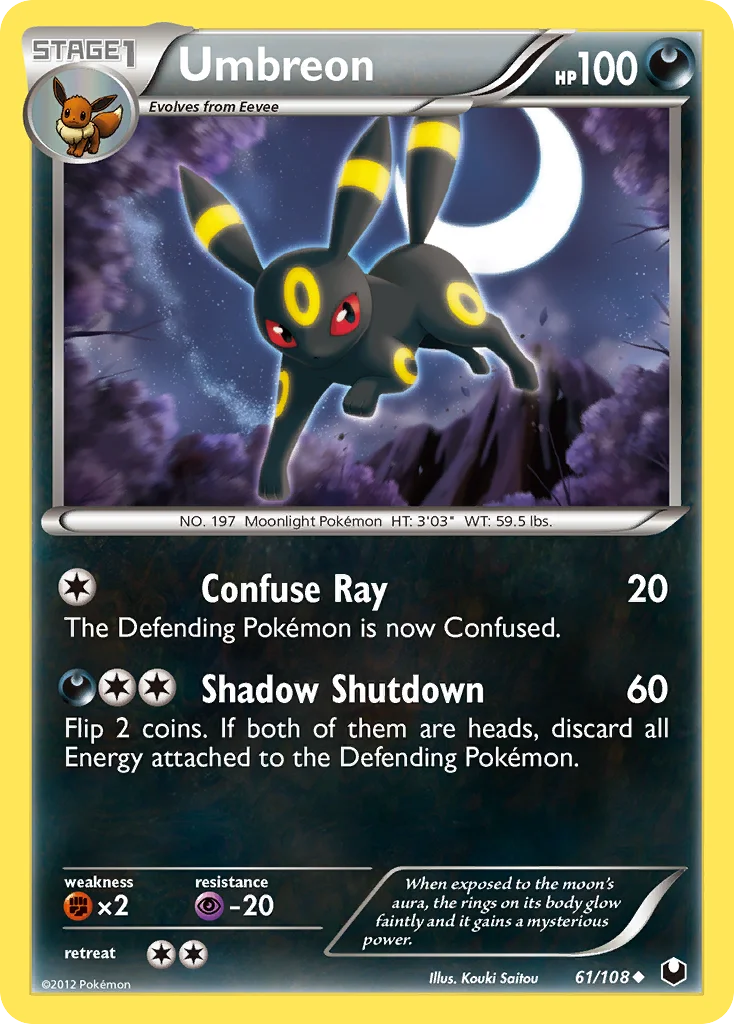 Umbreon · Dark Explorers