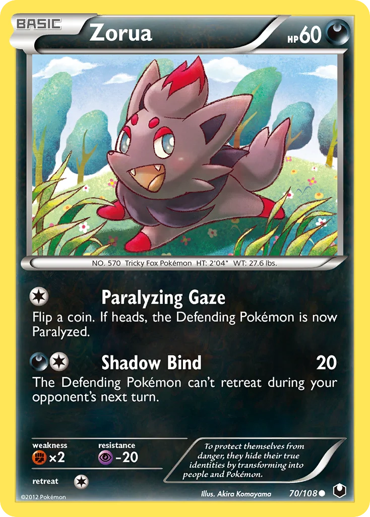 Zorua · Dark Explorers