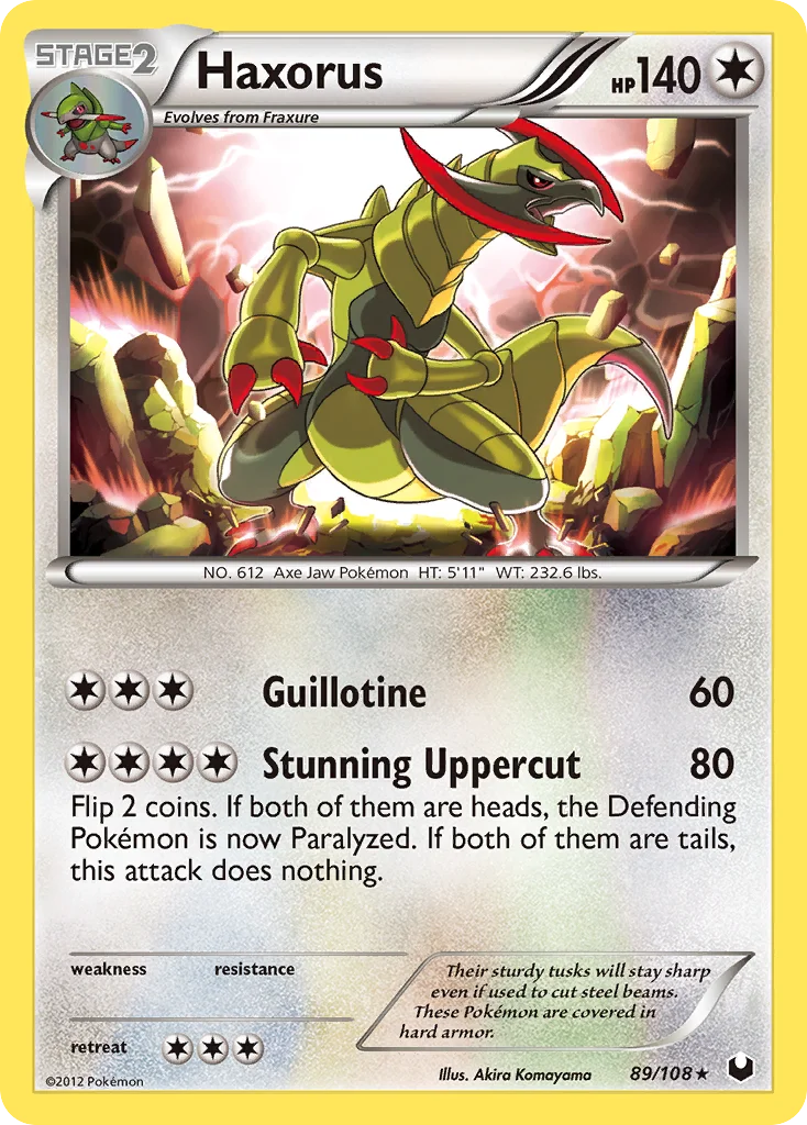 Haxorus · Dark Explorers