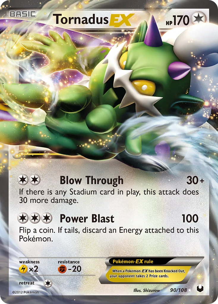 Tornadus-EX · Dark Explorers