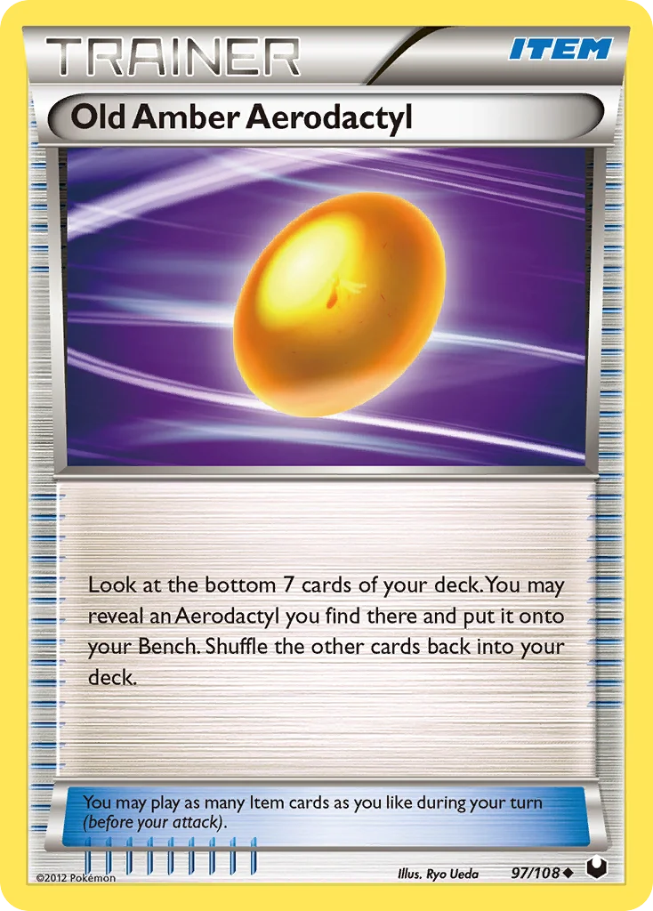 Old Amber Aerodactyl · Dark Explorers