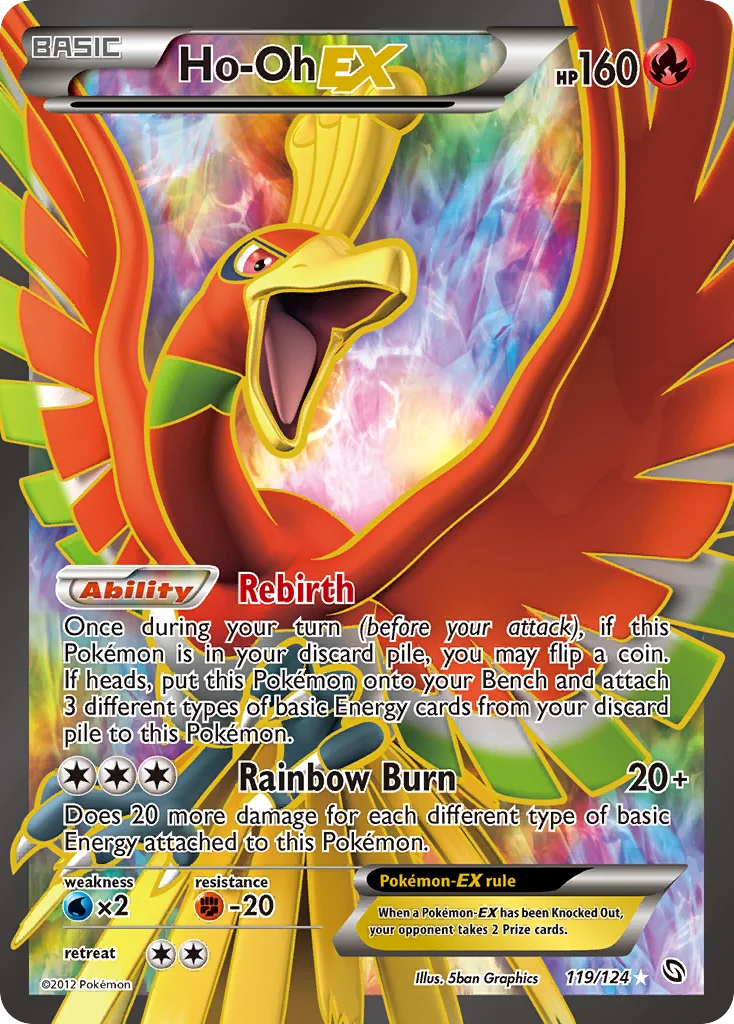 Ho-Oh-EX · Dragons Exalted
