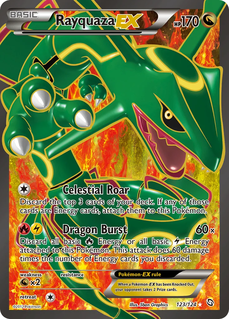 Rayquaza-EX · Dragons Exalted