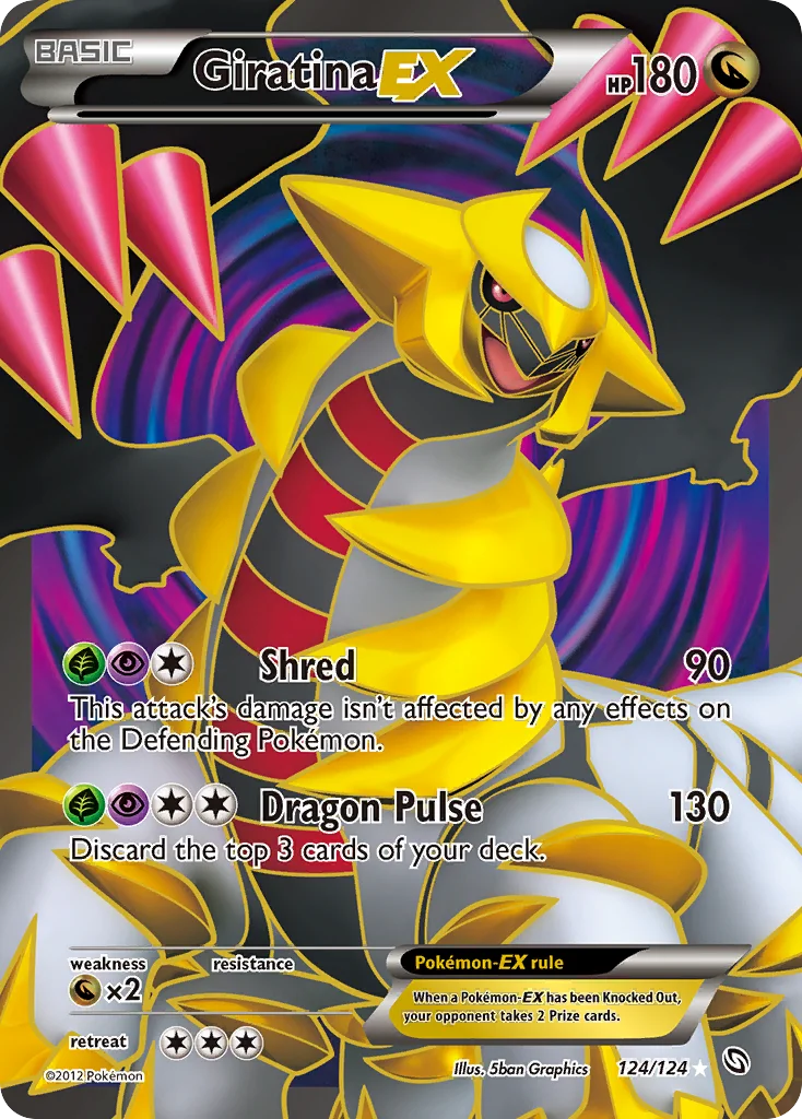 Giratina-EX · Dragons Exalted