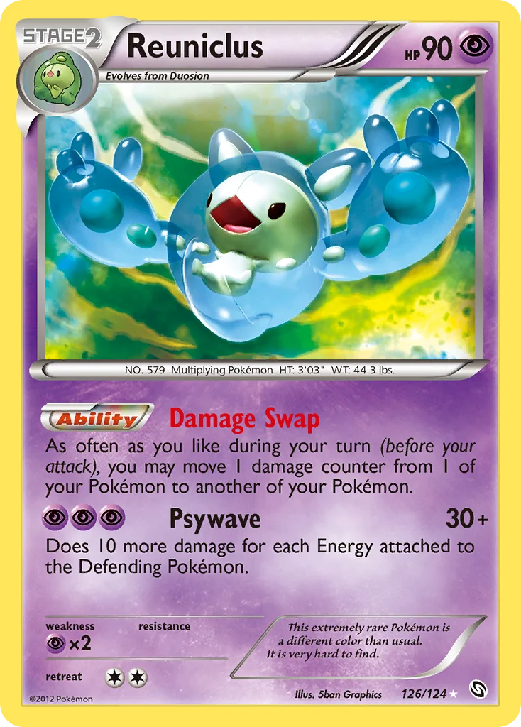 Reuniclus · Dragons Exalted