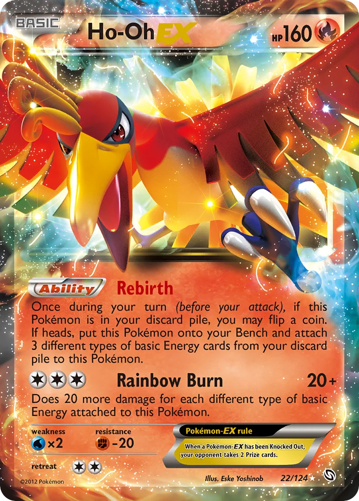 Ho-Oh-EX · Dragons Exalted