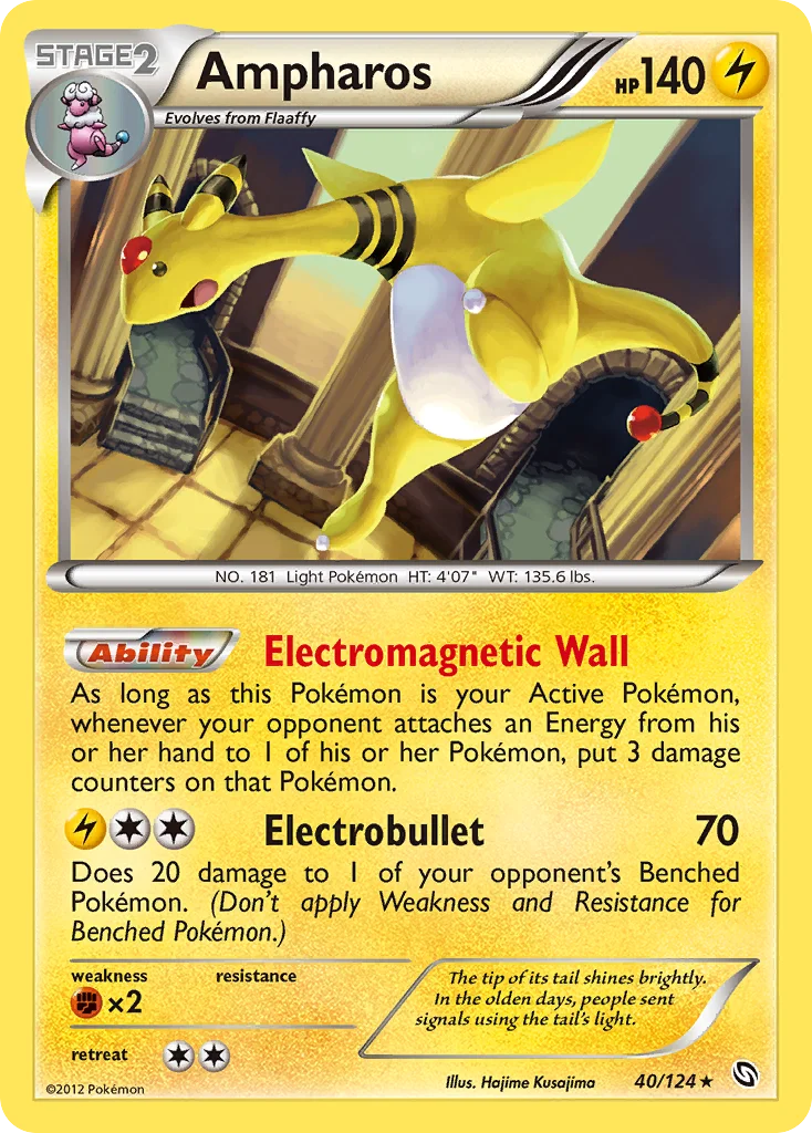 Ampharos · Dragons Exalted