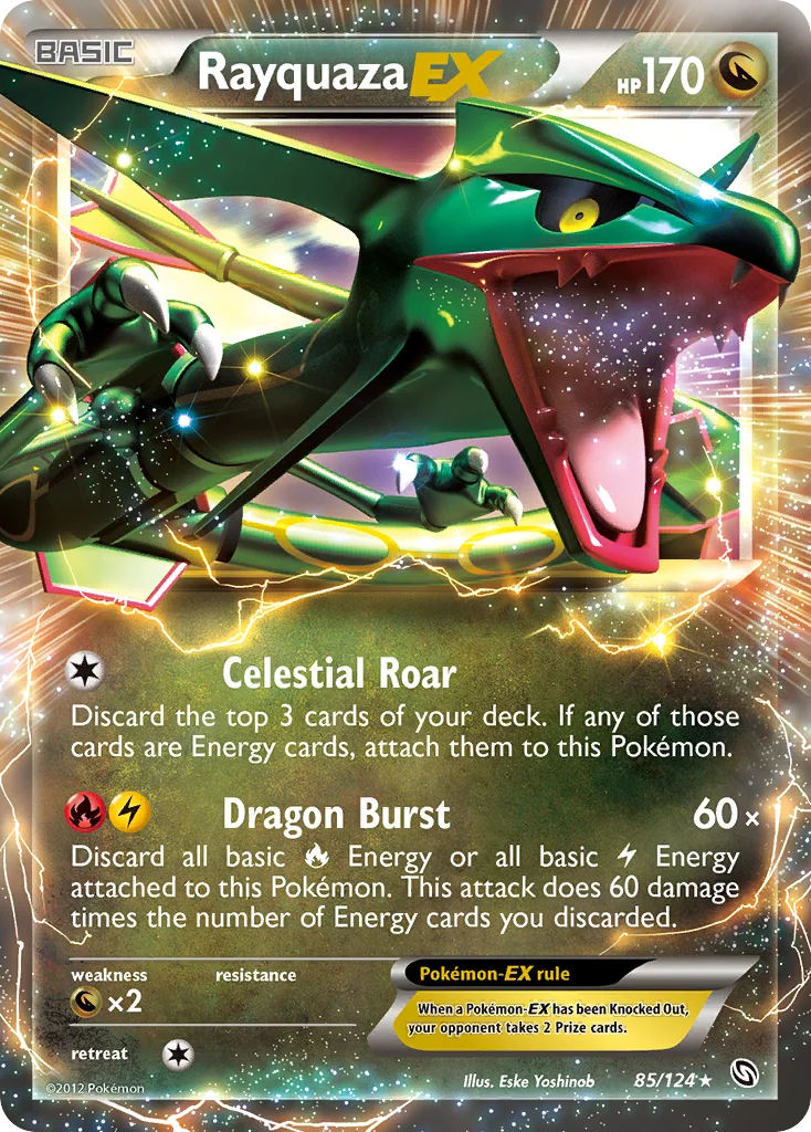 Rayquaza-EX · Dragons Exalted