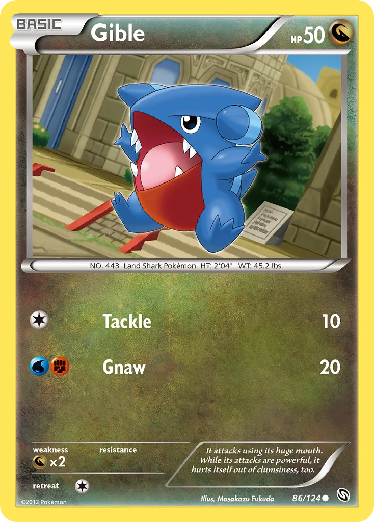 Gible · Dragons Exalted