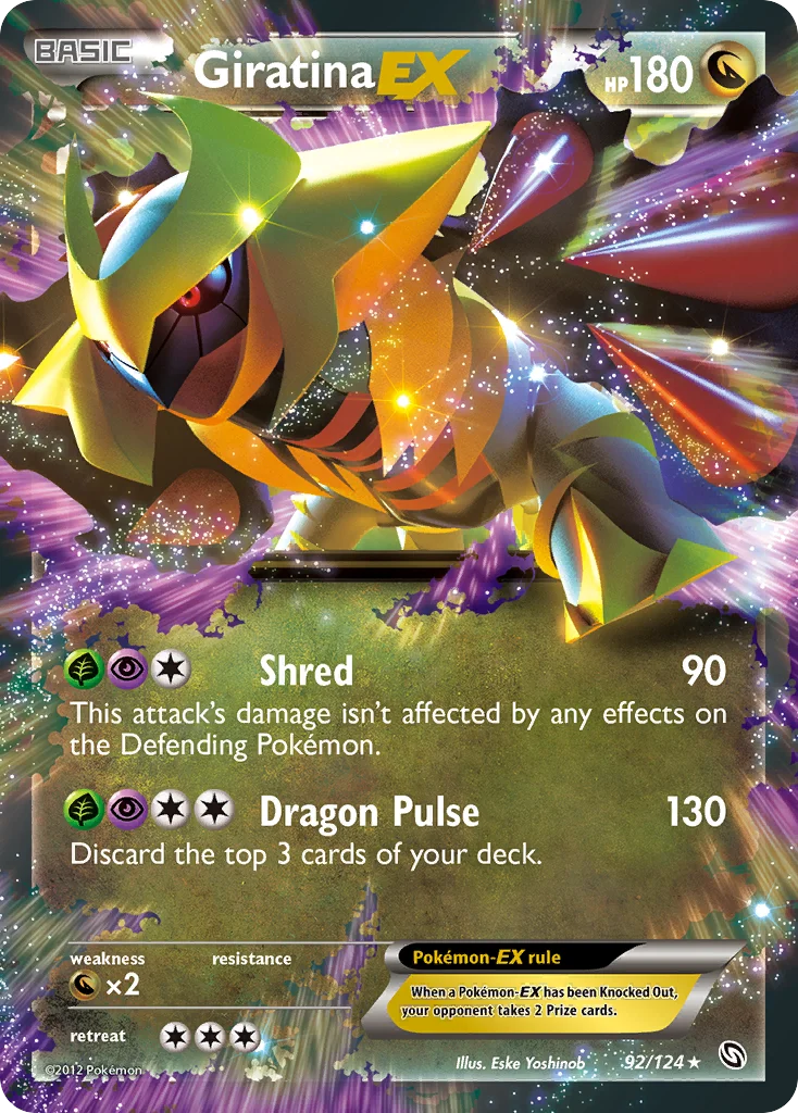 Giratina-EX · Dragons Exalted