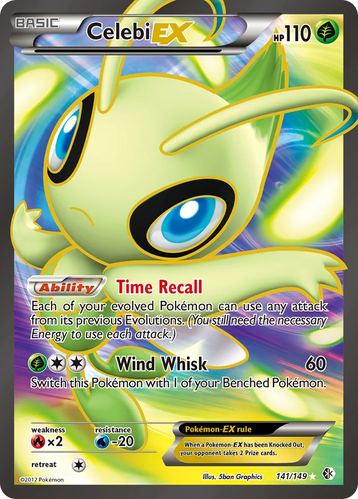 Celebi-EX · Boundaries Crossed