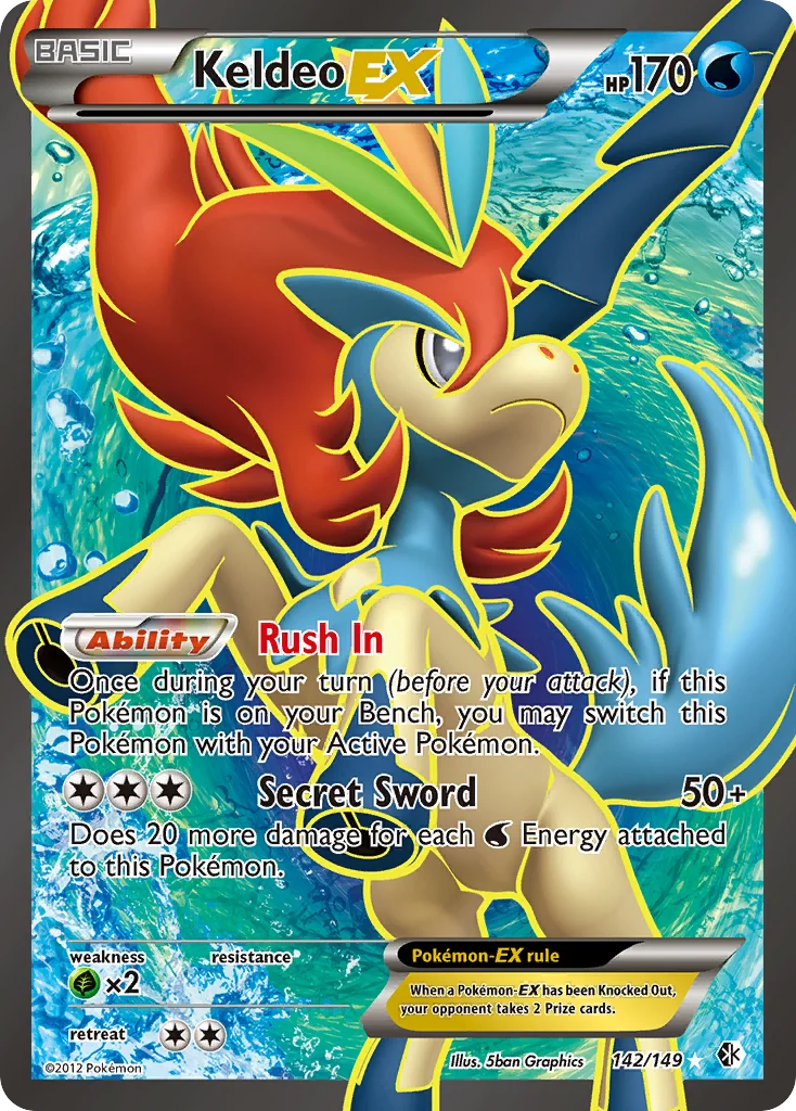 Keldeo-EX · Boundaries Crossed