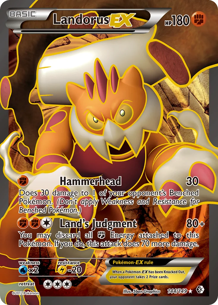 Landorus-EX · Boundaries Crossed