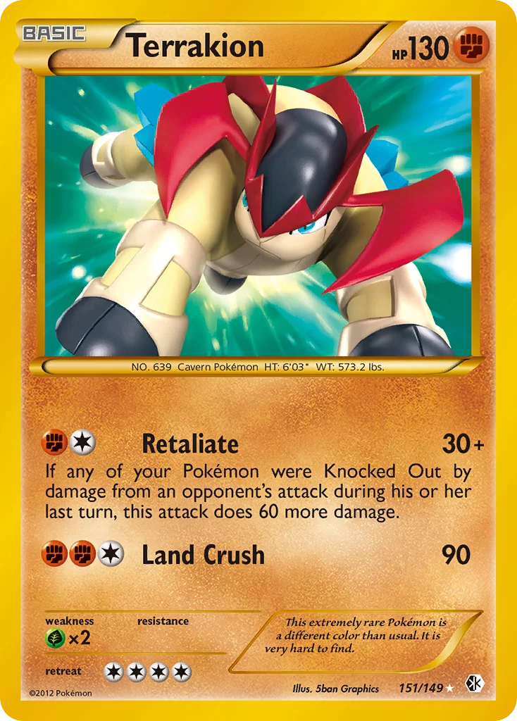 Terrakion · Boundaries Crossed