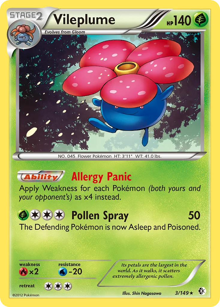 Vileplume · Boundaries Crossed
