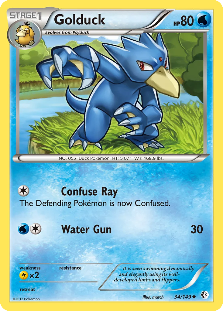 Golduck · Boundaries Crossed