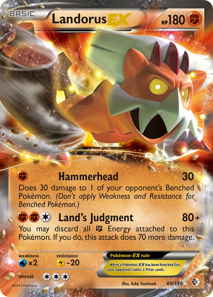 Landorus-EX · Boundaries Crossed