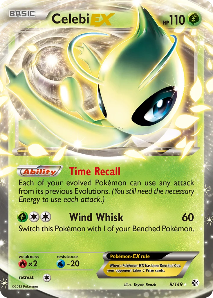 Celebi-EX · Boundaries Crossed