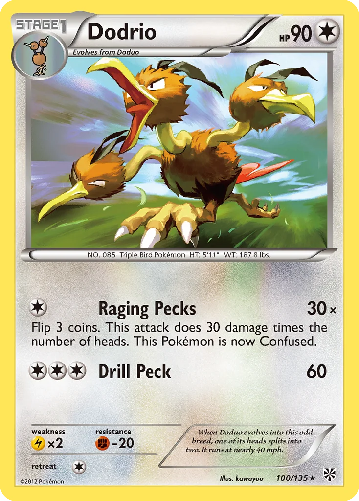 Dodrio · Plasma Storm