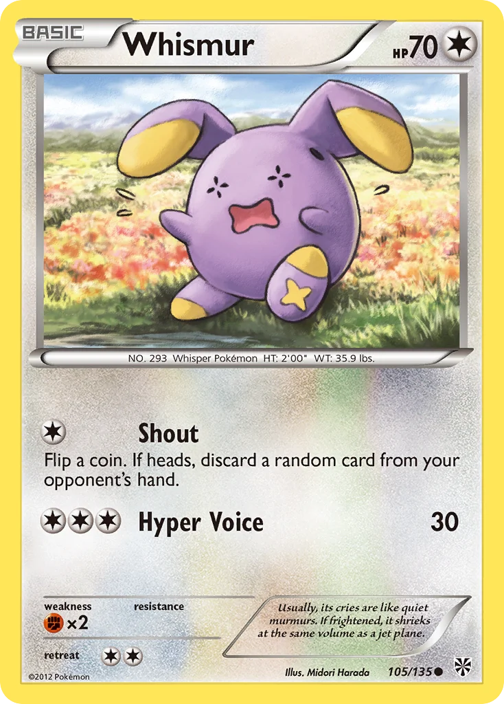 Whismur · Plasma Storm