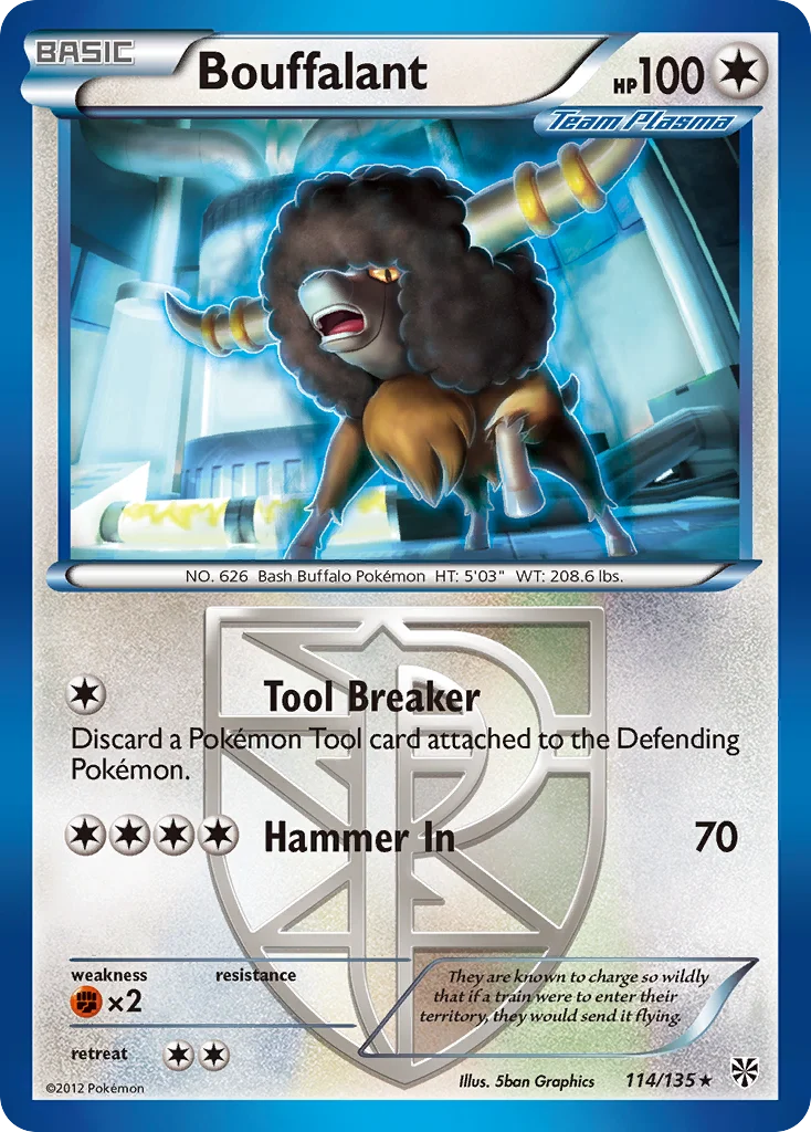 Bouffalant · Plasma Storm