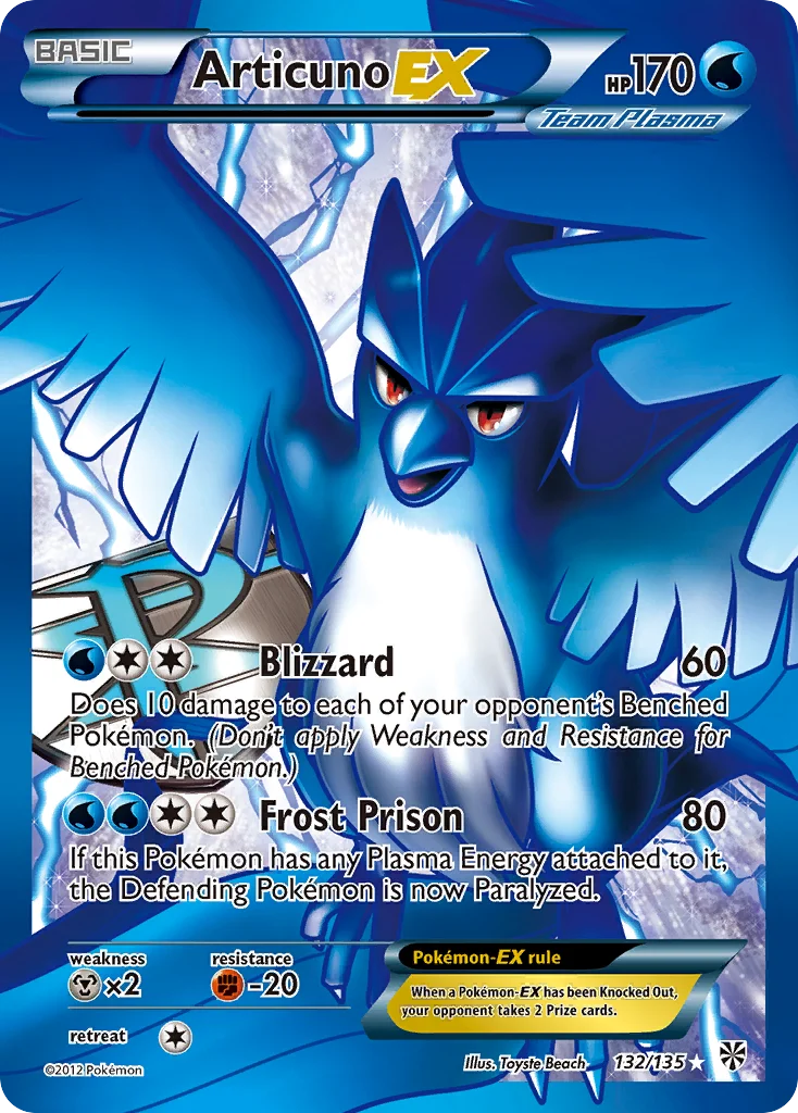 Articuno-EX · Plasma Storm
