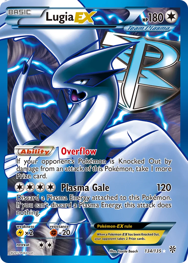 Lugia-EX · Plasma Storm