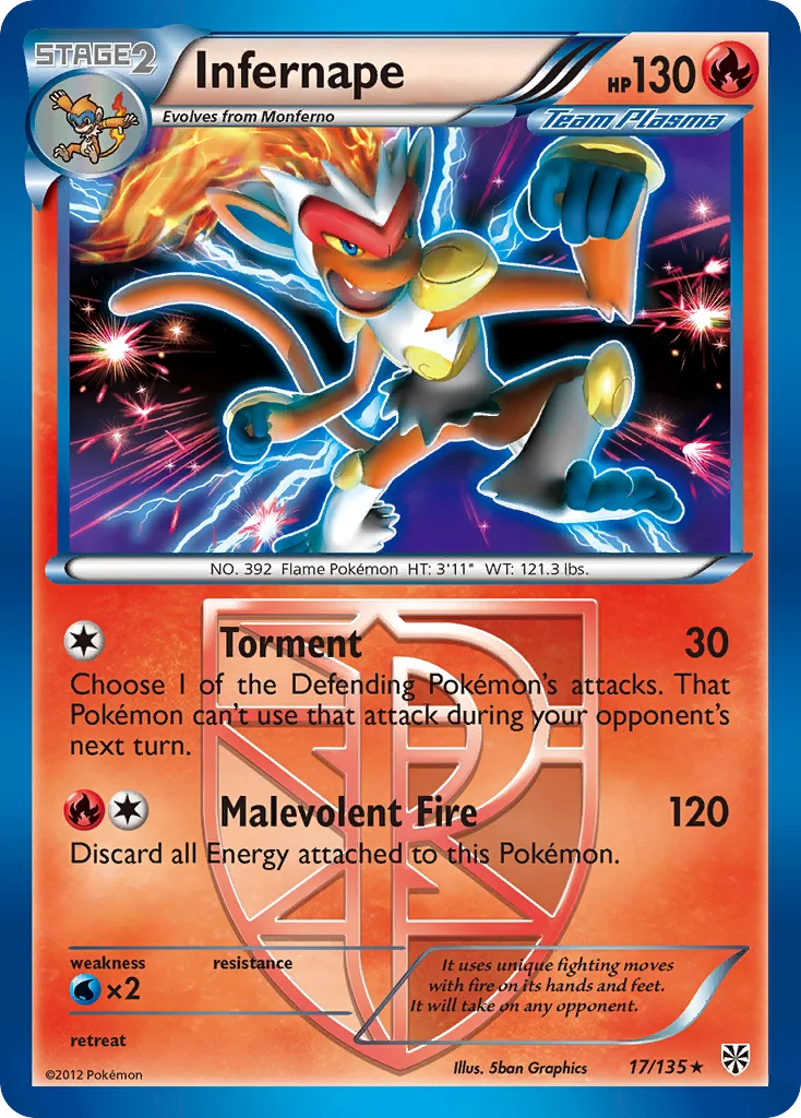 Infernape · Plasma Storm