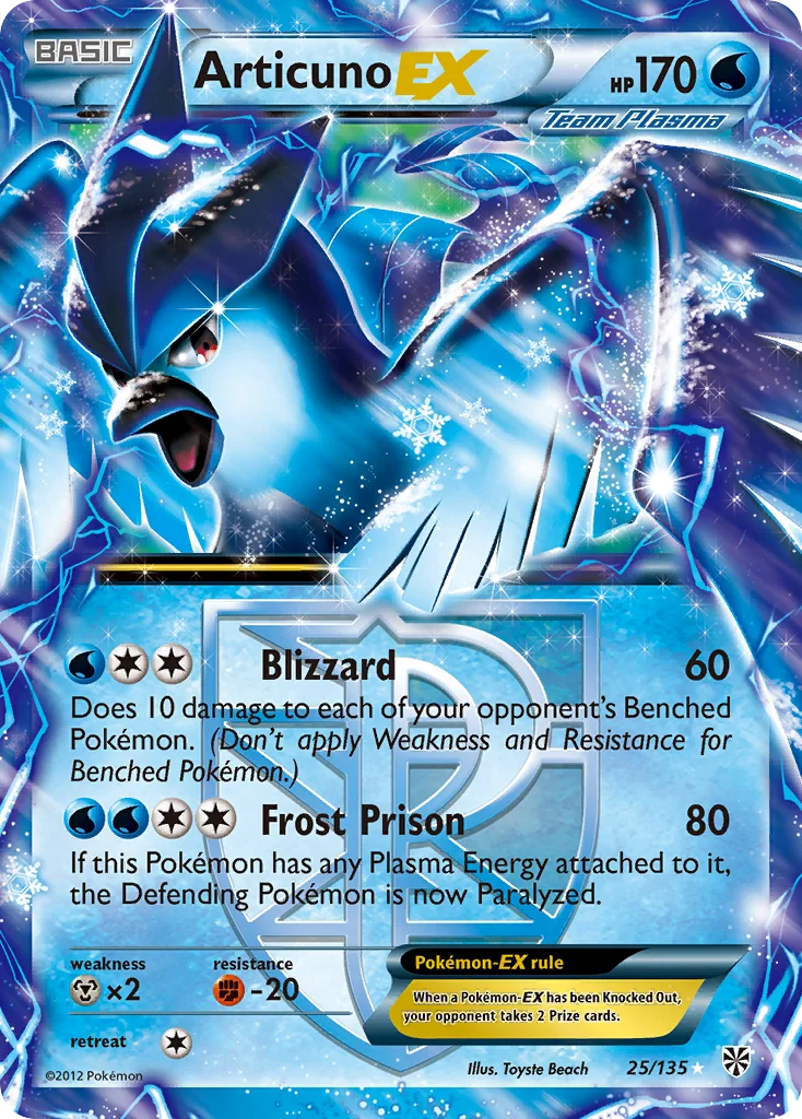 Articuno-EX · Plasma Storm